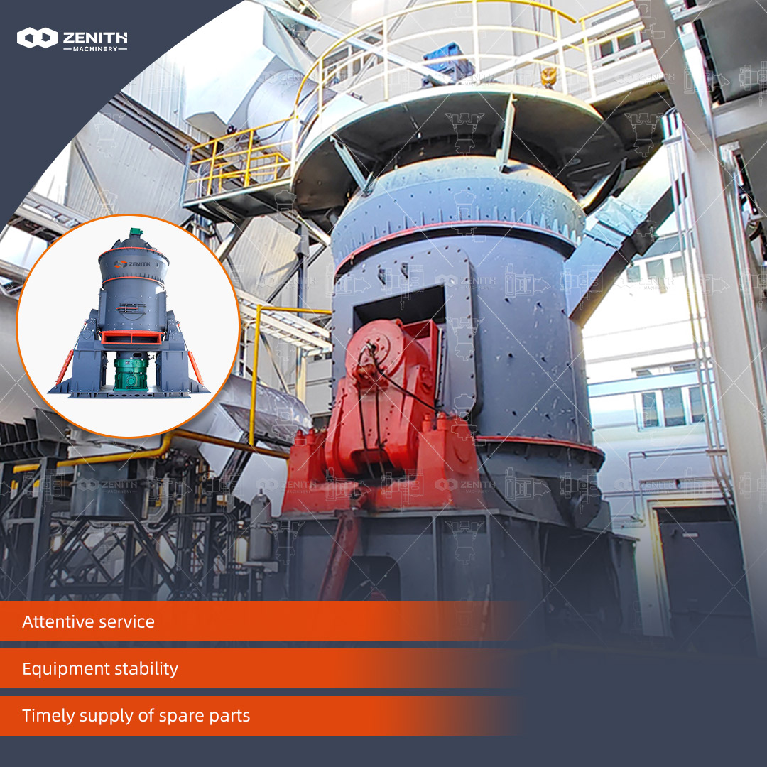 ZENITH technical support for vertical grinding mill projects in Australia